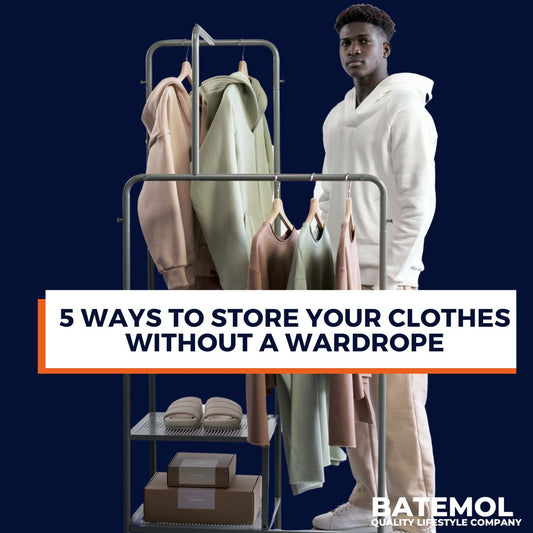 10 WAYS TO STORE CLOTHES WITHOUT A WARDROBE