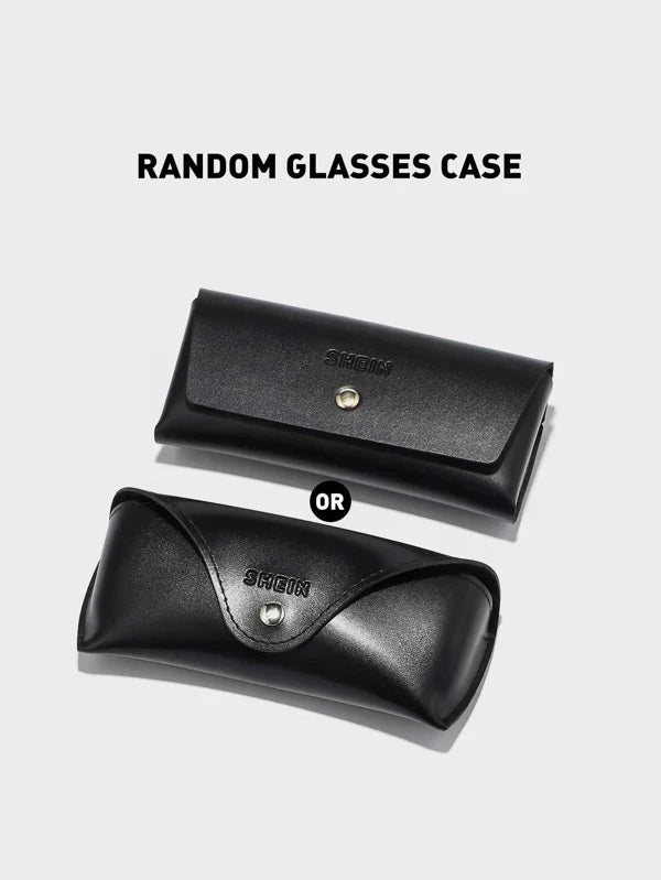 Men Rice Spike Decor Fashion Glasses