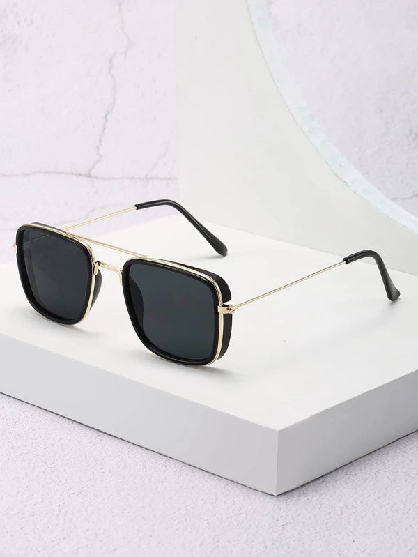Men Top Bar Aviator Fashion Glasses