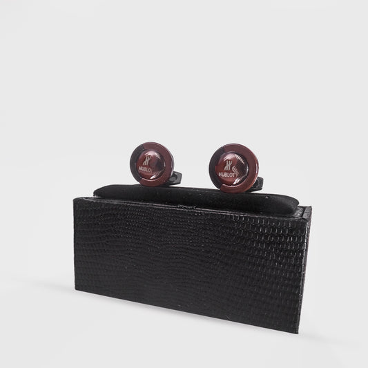 Brown and Black Cufflinks