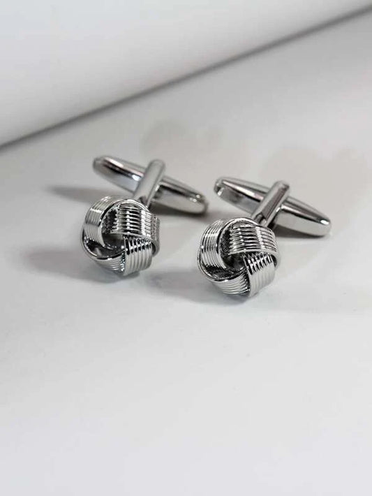 Men Twist Design Cufflinks
