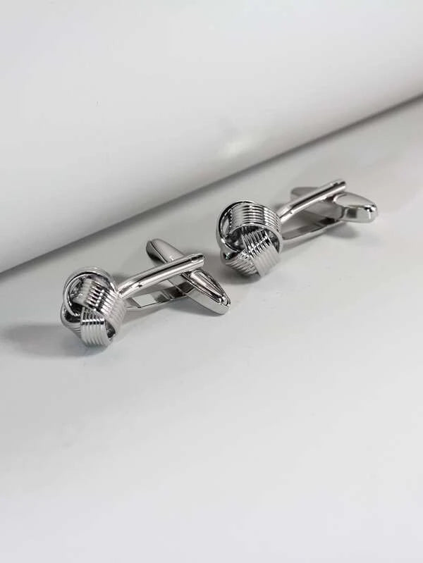Men Twist Design Cufflinks