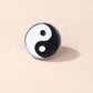 Yin & Yang Detail Brooch