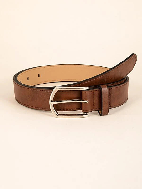 Men Metal Buckle Belt