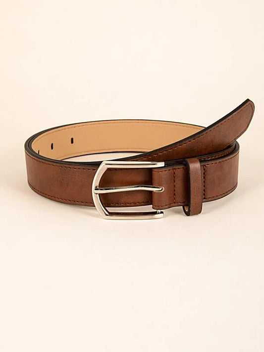Men Metal Buckle Belt