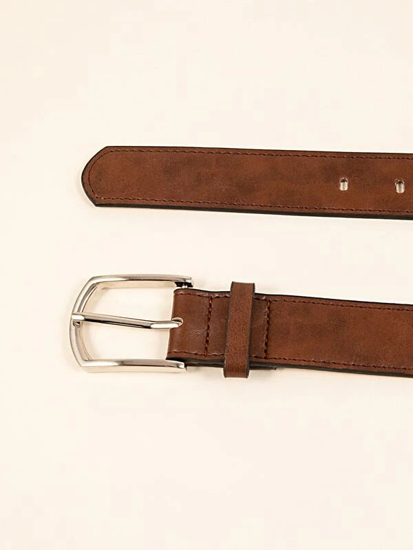 Men Metal Buckle Belt