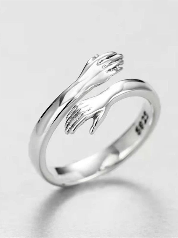 Men Hug Design Ring