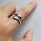 Men Hug Design Ring
