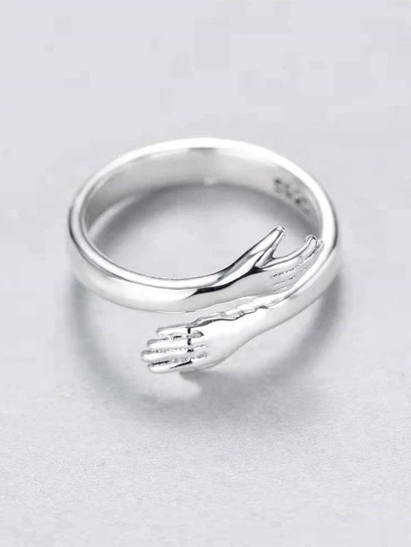 Men Hug Design Ring