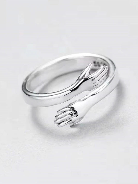 Men Hug Design Ring