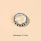 Men Skull Decor Ring