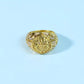Men Lion Head Decor Ring