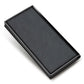 Men Litchi Embossed Letter Graphic Long Wallet