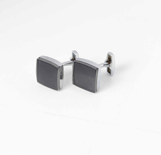 Silver cufflinks