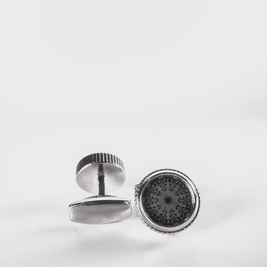 Royal Silver Cufflinks