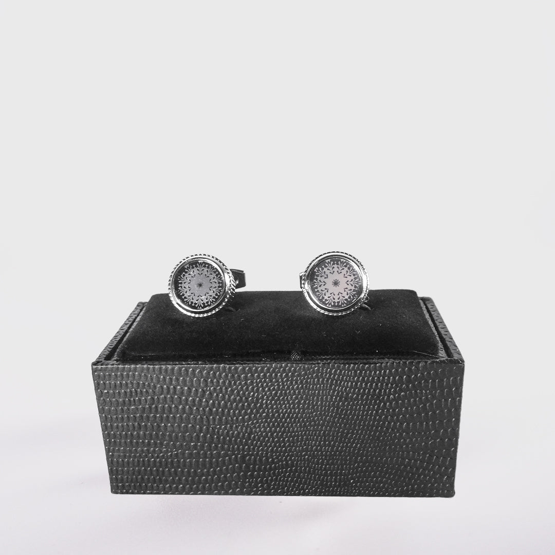 Royal Silver Cufflinks