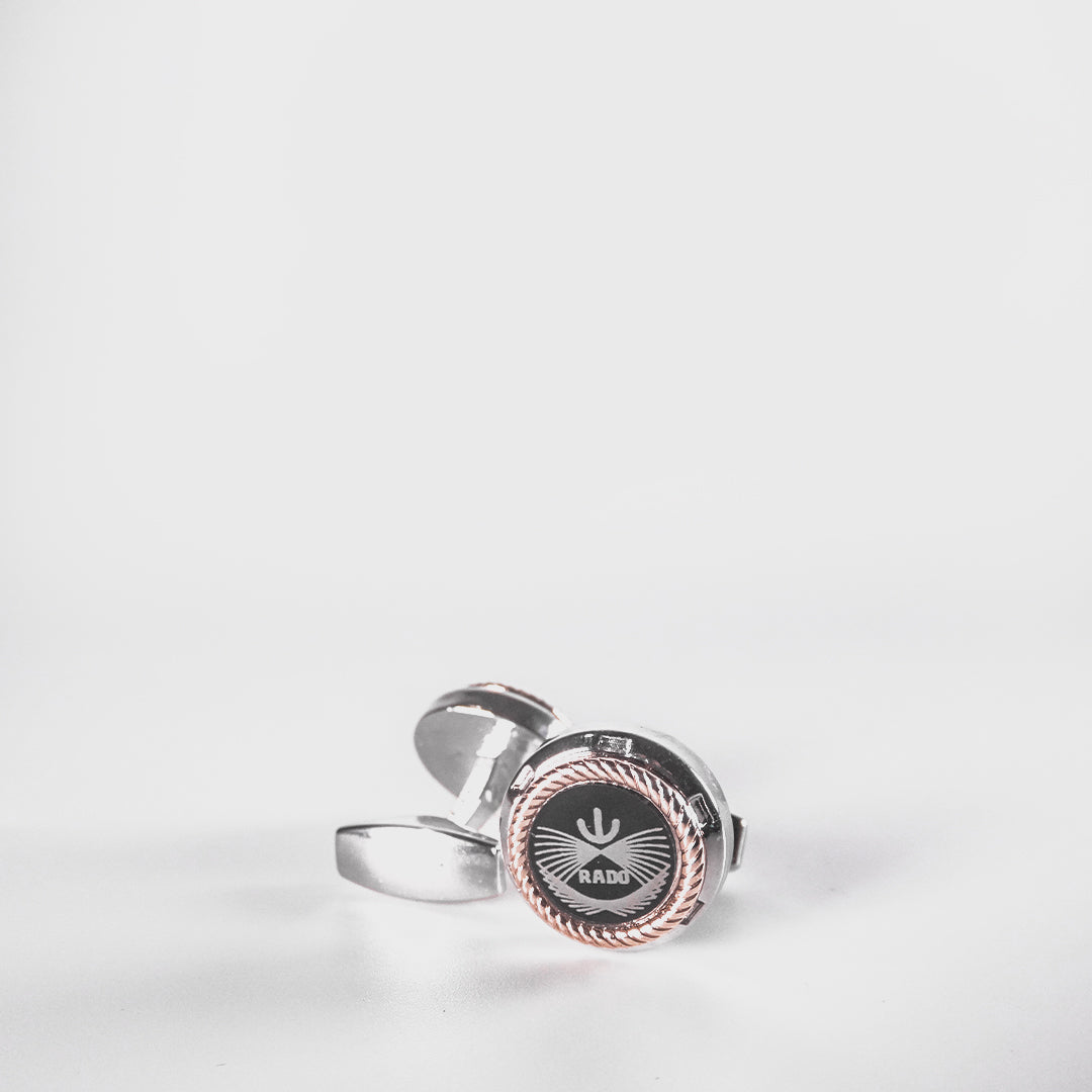 Sliver and Gold Cufflinks