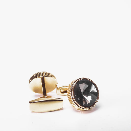 Golden Cufflinks with stones