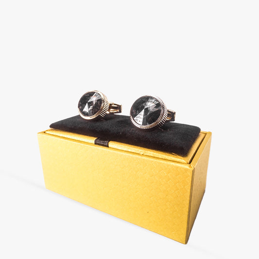 Golden Cufflinks with stones