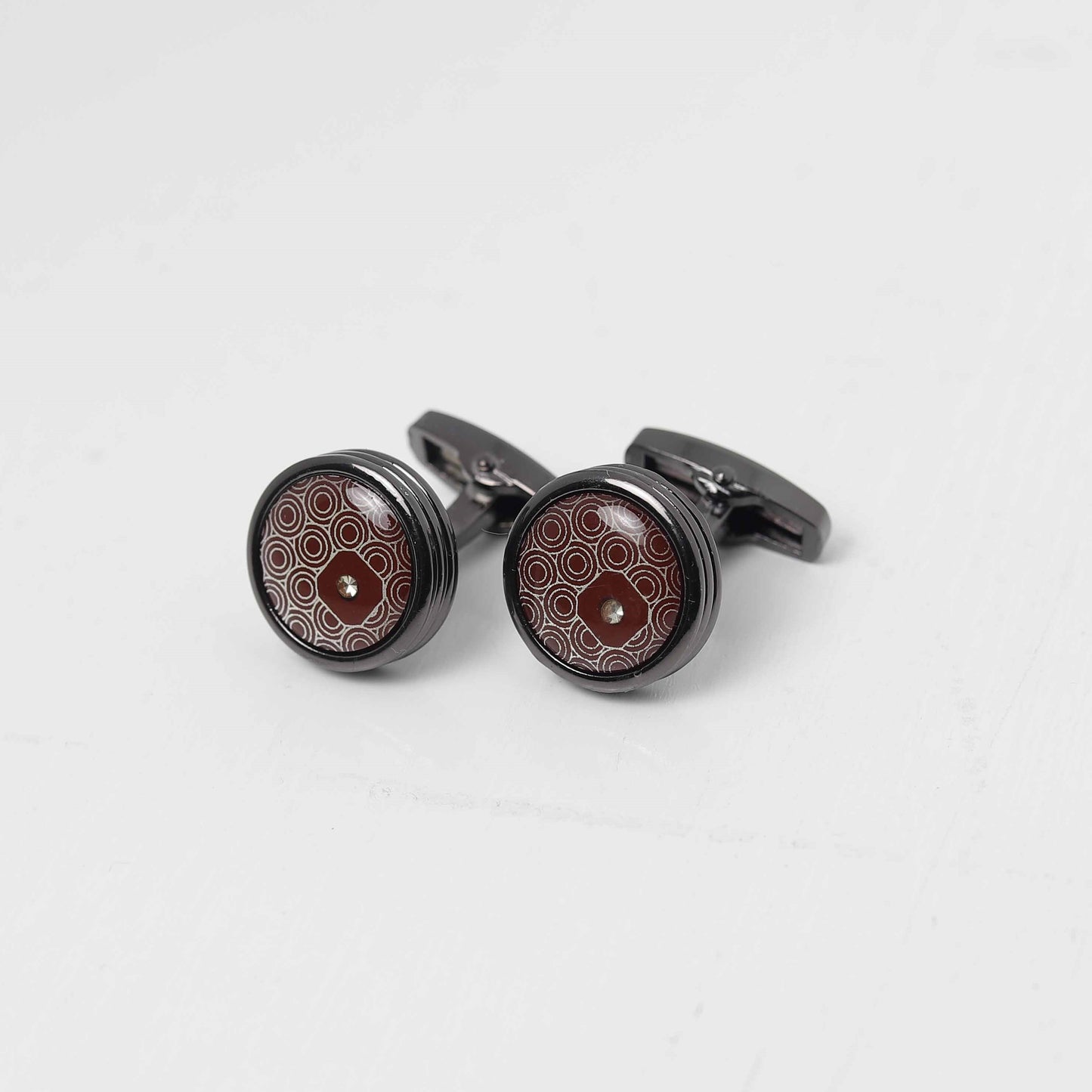 Classy Brown Cufflinks